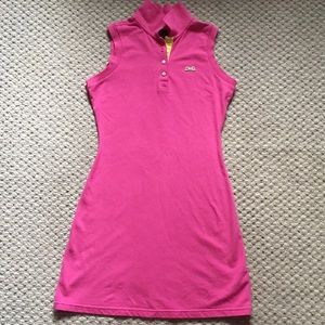 Le Tigre polo dress in pink